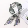 Шарфы 2022 Дизайнерская лошадь с печеной скинни -шлепкой шар -галстук шарф шарф -шарф сумочка ручка для головы шарф для женщин аксессуары