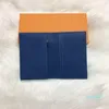 Monedero de cuero de las carteras para el portatarjetas de la cartera corta del diseñador multicolor de las mujeres