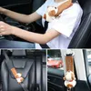 Safety Belts Accessories 3D Plush Animal Doll Car Seat Belt Shoulders Universal Pad Safety Belt for Auto Shoulder Covers Car Accessories Protective Cover T221212