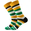 Men's Socks 20Pairs/Lot Wholesale Drop Fashion Casual Women And Mens Stripe Harajuku Fruit Animal Funny Dress Cotton