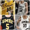 Koszykówka uczelni nosi Nik1 NCAA College UMBC Retrievers Basketball Jersey 5 Jack Schwitz 11 R.J. Eyle-Rock 12 Horvath 13 Joe Sherburne 15 Jose Place Custom