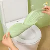 Tampas de assento no banheiro Waterpoof 1 par capa banheiro lavável ClosToSTool Mat Pad Cushion Universal WC Set Acessórios Bidet