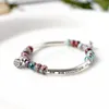 Creative Handmade Ceramics Bracelet Women Ethnic Style Simple Fashion Beaded Bracelet Female Trendy Hand String Ornament