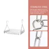 Higners Rack Séchage des vêtements de cintre Clips Clip à linge Sockhanging avec toweldrip Peg Pépine à linge sèche en métal