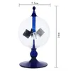 Decorative Figurines Blue Solar Power Radiometer Sunlight Energy Crookes Spinning Vanes Windmill Gift Home Desk Decoration