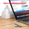 USB HUB 3.0 Type C Hubs 4 منافذ محول مقسم متعدد OTG محطة إرساء عملية عالية السرعة عالمية لأجهزة Xiaomi Lenovo Macbook Pro 13 15 PC ملحقات الكمبيوتر