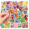 50PCS / Lot Graffiti Nombre Autocollants Pour Voiture Skateboard Ordinateur Portable Ipad Vélo Moto Casque PS4 Téléphone Enfants Jouets DIY Stickers Pvc Bouteille D'eau Décor