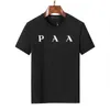 Designer Heren T-shirts Zacht Katoen Korte Mouwen T-shirts Letters Print Anti Rimpel Tees Fashion Casual Herenkleding Kleding