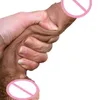 Dildo giocattolo del sesso per le donne Ventosa per cazzi finti Dildo realistici in silicone Pene Masturbazione femminile Giocattolo erotico Lesbica