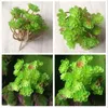 Dekorativa blommor Nuonuowell 3x Mini Green Succulent Plants Artificial Faux Imitation Plant