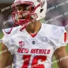 American College Football Wear Nik1 Novo México Lobos Nmu Camisa de futebol Ncaa College Brian Urlacher Tevaka Tuioti Sheriron Jones