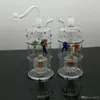 Quattro artigli filtro a colori ad artiglio giaccone in vetro brongle all'ingrosso tubi di bruciatore olio tubi idrili fumatori