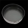 Cake Tools 3 Pcs Flower Pattern Nonstick Pan Baking Mold Decorating Tool Square Round Heart Live Bottom Buckles Drop Delivery Home G Otivw