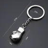 Metal Boxing Key Ring 3D Metal Fighting Keychain Holder Bag Hangings Fashion Jewelry