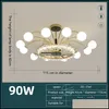 Kroonluchters geleid gouden luxe woonkamer kroonluchter verlichting Noordse moderne minimalistische slaapkamer eetglas kristal drop levering li dhdvll