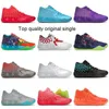 LaMelo Ball Mens Taille 12 Chaussures de basket 3 Three Balls Rick et Morty Red Queen City Be You Galaxy Rock Ridge Buzz Not From Here low Sneakers chaussure pour enfants Baskets