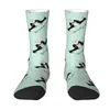 Chaussettes pour hommes Teckel Mens Crew unisexe amusant blaireau saucisse le chien Wiener printemps été automne robe d'hiver