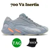 3M 정적 반사 700 V2 런닝화 러너 웨이브 관성 Tephra Solid Grey 유틸리티 흑인 남성 여성 야외 스포츠 트레이너 운동화 EUR 36-45