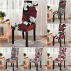 Chair Covers Rustic Floral Print Cover Dustproof Anti-dirty Removable Office Protector Case Chairs Living Room Vanity