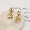 2023 vintage stud earrings luxury 925 silver designer earring letters jewelry women 18k plated diamond valentine Wedding Gifts Multi