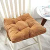 Pillow Home Decor Square Seat Winter Sofa Waist Throw Dining Chair Pad 7 Colors Buttocks For Car Office