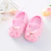 Premiers Marcheurs Bébé Petits Enfants Chaussures Semelle Souple Enfant Fille Perle Suspendue Mignon Arc Princesse Filles Né