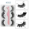 3 Pairs Mixed Natural Mink False Eyelashes Containing Tweezer Set Wholesale