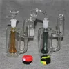 En nid d'abeille Ashcatcher Bangah Bong 14 mm Taille de joint Percolateur d'eau en verre Percolateur mini-gr￩ement ￠ huile Banger en quartz