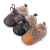 First Walkers Born Baby Shoes PU Leather Boy Toddler Girl Soft Sole Antiskid Infant For Zapatos