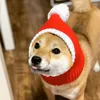 Abbigliamento per cani Cappello di lana invernale per animali domestici Bambola francese Chihuahua Golden Retriever Grande Natale Accessori per gatti corti britannici