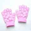 Warmom Cute Kid Mittens Dzieci Zimowe dzianinowe rękawiczki dla chłopców dziewczyna płatek śniegu Miłość wzór palca luvas miękki ciepły rękawiczek za 5-11Y