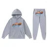 Trainingsanzug Herren Männer Kleidung Set Trap Star Shooter Sportswear Hoodie Hose 2 Stück Anzug Mode Hip Hop Streetwear 688ssss 2023