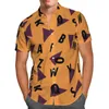 남성용 캐주얼 셔츠 3D 프린트 패션 해변 해변 하와이 셔츠 2022 여름 남성 통기성 짧은 슬리브 스트리트웨어 대형 5xl