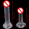 Sex Toy Dildo 2 Maten Nieuwe Skin Feeling Realistische Penis Super grote grote dildo met Suction Cup Sex Toys Products Productie vrouwelijke masturbatie lul