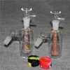 Glass Ash Catcher 14mm 18mm Recycler Ashcatcher For Glass Water Pipes Bongs Röker tillbehör Bubbler Bubbler