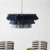 Hanglampen Noordse katoenen kwastje kroonluchter ontwerper Creatieve Boemische lichten lustres hangendeen voor woonkamer slaapkamer lamp