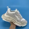 Paires De Luxe Chaussures Décontractées Hommes Femmes Designer Chaussure Triple s Papa Baskets Plateforme Sneaker Beige Noir Rose Semelle Transparente Blanc Vert Hommes Femmes Formateurs Augmentation De La Hauteur