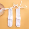 Chaussettes à lacets pour femmes, mignonnes, Sexy, Lolita, bas féminins, fins, étudiantes, noir, blanc, mollet, tendance Harajuku, amusantes, printemps et été