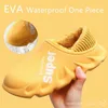 Slippers Waterproof Cotton Men Winter Autumn Indoor Outdoor Non Slip Women Warm Plush Shoes Super Air Couples Home