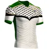 22 23 Palestine National Team Mens Rugby Jerseys 2016 2017 Home White Away Black Football Shirts Short Sleeve Uniforms9424150