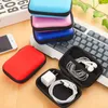 Storage Bags 1Pc Earphone Bag Rectangle Mini Portable Zipper Hard Headphone Case Earbuds Pouch USB Cable Protective Pocket