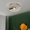 リビングベッドルームダイニングルームモダンミニマリストホームアクリル屋内照明ランプの明るさの輝きのための天井のライト