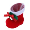 Kerstdecoraties 10-50 stks Geschenktas Candyhouder Huisfeest Decor Kerstman Boots Kids Mini Kerstmisboomdecoratie