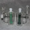 Verre Bong Ash Catchers Épais Verre Pyrex Bubbler Catcher 45 Degré Ashcatcher Conduites D'eau Dab Rig Narguilés