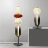 Golvlampor metall stativ lampa klassisk barn fj￤der sovrum lampor modern design