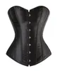 Bustiers & Corsets Women Corset Sexy Slim Burlesque Satin Body Shaper Strapless Overbust Plus Size And Bustier