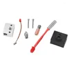 Couvertures Kit d'extrémité à haute température Mise à niveau stable Ti Alliage Cuivre Gorge Aluminium Bloc chauffant 24V 40W Dissipation thermique avec couverture