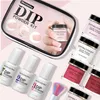 Tauchpulver-Set, Nagellack-Set, Grundierung, Versiegelungsschicht, Trockenmittel, Nagel-Starter-Set, Tauchpulver-System und 15 ml Entferner280q