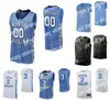 College Basketball draagt ​​NIK1 NCAA College North Carolina Tar Heels Basketball Jersey 0 Anthony Harris 1 Leaky Black 11 Shea Rush 13 Cameron Johnson Custom Stitched