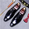 Koeleer formele zakenschoenen mode heren oxfords trouwjurk schoenen mannelijke flats groot formaat 38-46